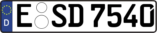 E-SD7540