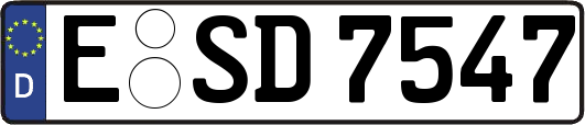 E-SD7547