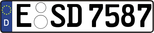E-SD7587
