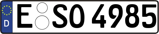 E-SO4985