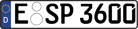 E-SP3600