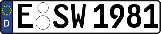 E-SW1981