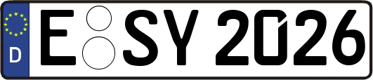 E-SY2026