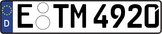 E-TM4920