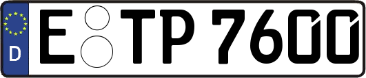 E-TP7600