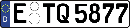 E-TQ5877