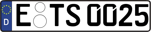 E-TS0025