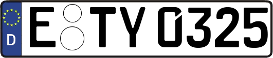 E-TY0325