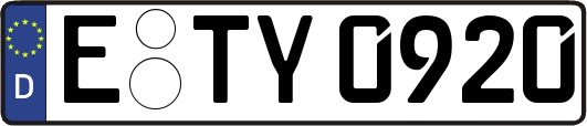 E-TY0920