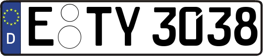 E-TY3038