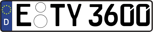 E-TY3600