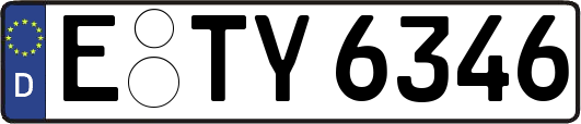 E-TY6346
