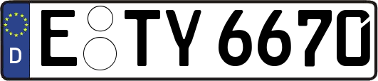 E-TY6670