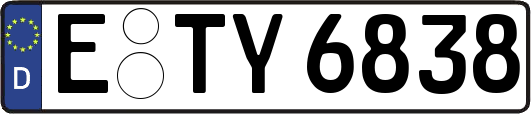 E-TY6838