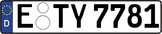 E-TY7781