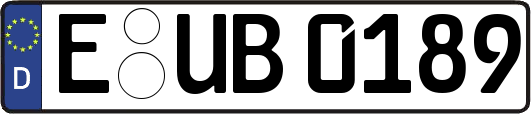 E-UB0189