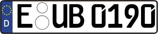E-UB0190