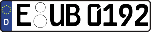 E-UB0192