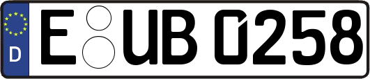 E-UB0258