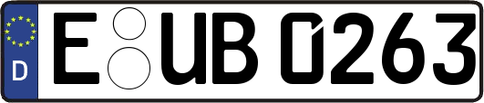 E-UB0263