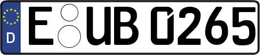 E-UB0265