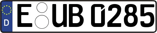 E-UB0285