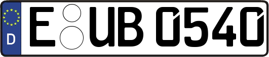 E-UB0540