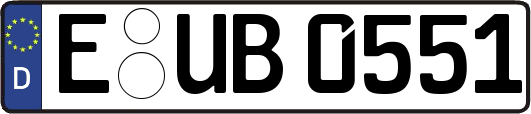 E-UB0551