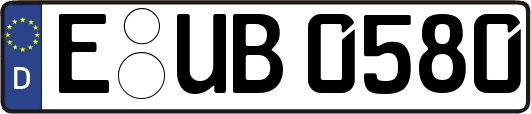 E-UB0580