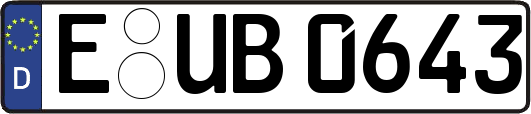 E-UB0643