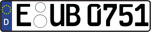 E-UB0751