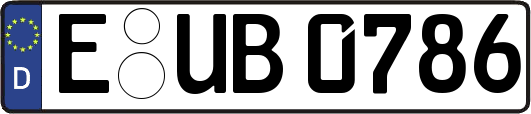 E-UB0786