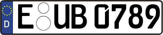 E-UB0789