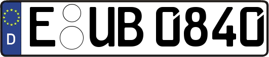 E-UB0840