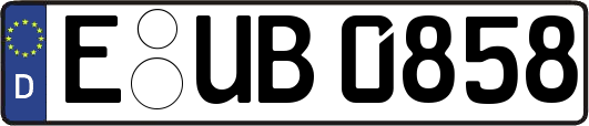 E-UB0858