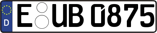 E-UB0875