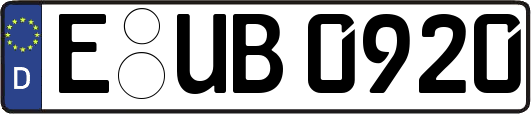 E-UB0920