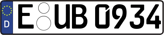 E-UB0934