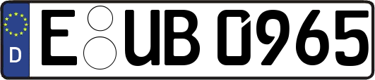 E-UB0965