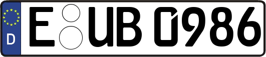E-UB0986