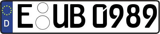 E-UB0989