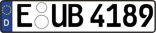 E-UB4189