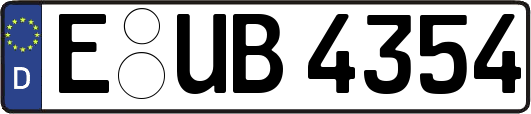 E-UB4354
