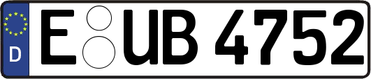 E-UB4752
