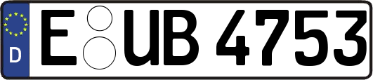 E-UB4753