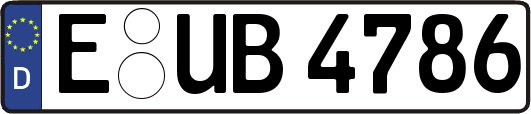 E-UB4786