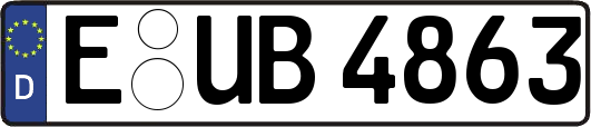E-UB4863