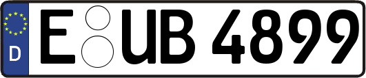 E-UB4899