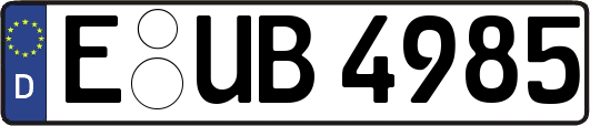 E-UB4985