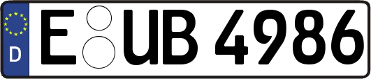 E-UB4986